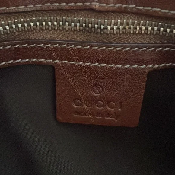 GUCCI Monogram Horsebit Bag - Picture 11 of 13